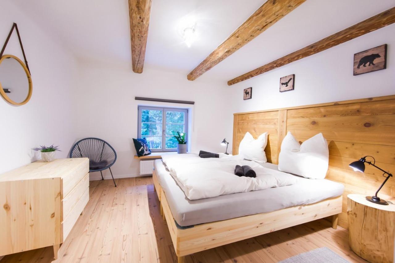 Farmhouse Eckartsberg Im Zittauer Gebirge - Ferienwohnung Mit 2 Schlafzimmern, Terrasse Und Wallbox Mittelherwigsdorf 外观 照片